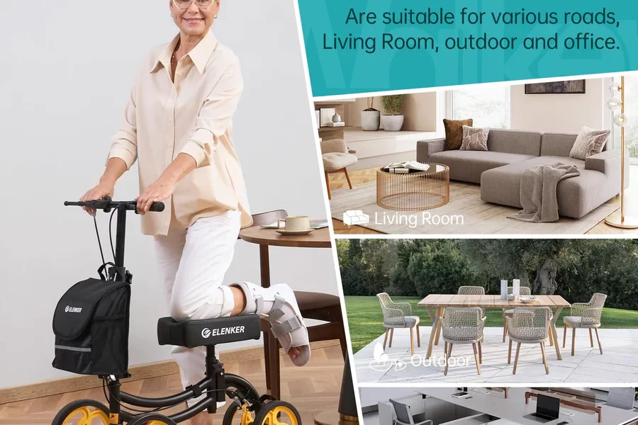 Is a Knee Walker Safe for Seniors